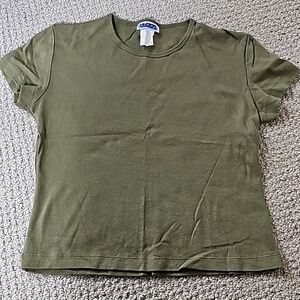 Army green top